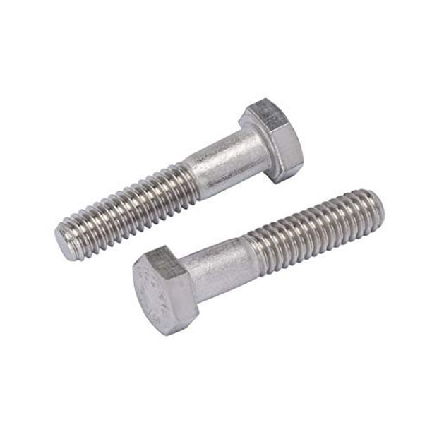 5//16-18 X 1 25pc 18-8 Stainless Steel Stainless Hex Head Bolt